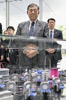 Japan PM Ishiba visits quantum research center