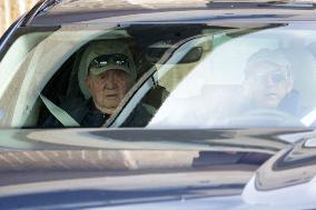 King Juan Carlos Enjoys One More Day of His Stay in Sanxenxo