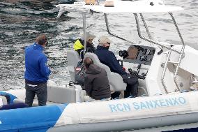 King Juan Carlos Enjoys One More Day of His Stay in Sanxenxo