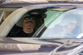 King Juan Carlos Enjoys One More Day of His Stay in Sanxenxo