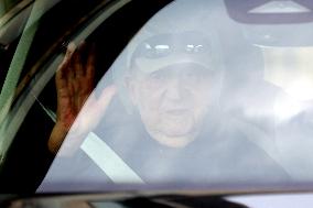King Juan Carlos Enjoys One More Day of His Stay in Sanxenxo