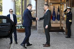 Lithuanian Prime Minister Gintautas Paluckas visits Finland