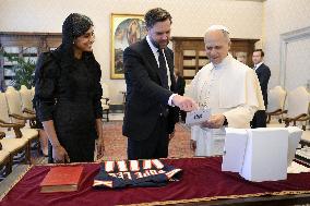 Pope Leo XIV Meets J.D. Vance - Vatican