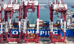 Qingdao Port Belt and Road Route