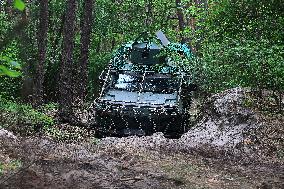 Tactical drills of Khartiia Brigade in Kharkiv region