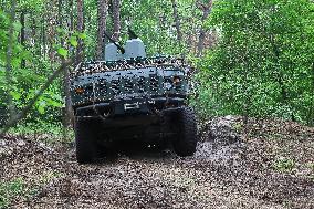 Tactical drills of Khartiia Brigade in Kharkiv region