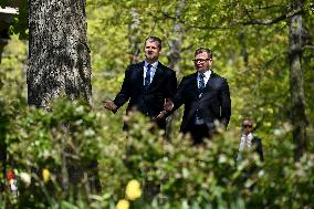 Lithuanian Prime Minister Gintautas Paluckas visits Finland