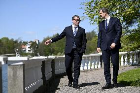 Lithuanian Prime Minister Gintautas Paluckas visits Finland