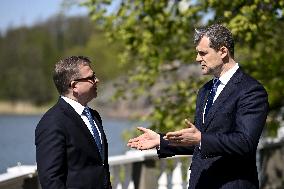 Lithuanian Prime Minister Gintautas Paluckas visits Finland