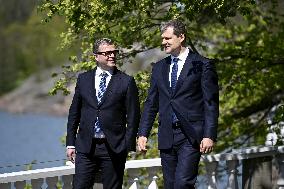 Lithuanian Prime Minister Gintautas Paluckas visits Finland