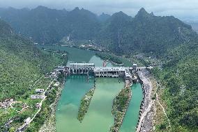 Letan Hydropower Station in Laibin