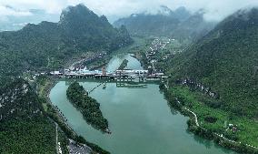 Letan Hydropower Station in Laibin