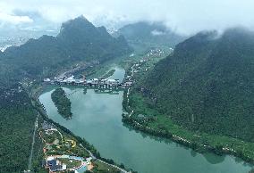 Letan Hydropower Station in Laibin