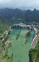 Letan Hydropower Station in Laibin