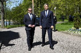 Lithuanian Prime Minister Gintautas Paluckas visits Finland