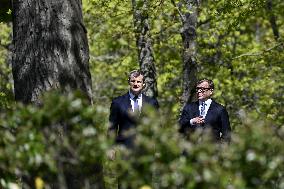 Lithuanian Prime Minister Gintautas Paluckas visits Finland