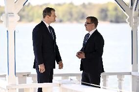 Lithuanian Prime Minister Gintautas Paluckas visits Finland