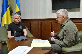 Interview of Ukraines Foreign Intelligence Service chief Oleh Ivashchenko in Kyiv
