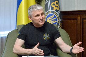 Interview of Ukraines Foreign Intelligence Service chief Oleh Ivashchenko in Kyiv