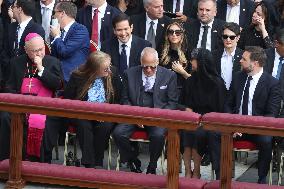 Louis Prevost At Inauguration Of Pope Leo XIV - Vatican