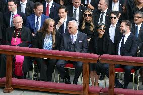 Louis Prevost At Inauguration Of Pope Leo XIV - Vatican