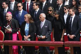 Louis Prevost At Inauguration Of Pope Leo XIV - Vatican