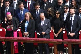 Louis Prevost At Inauguration Of Pope Leo XIV - Vatican