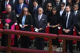 Louis Prevost At Inauguration Of Pope Leo XIV - Vatican