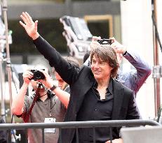 Tom Cruise At the Mission Impossible - The Final Reckoning - NYC