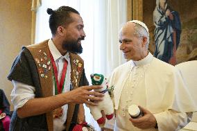 Pope Leo XIV Meets Peruvian Delegation From Chiclayo - Vatican