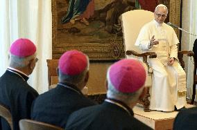 Pope Leo XIV Meets Peruvian Delegation From Chiclayo - Vatican