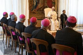 Pope Leo XIV Meets Peruvian Delegation From Chiclayo - Vatican