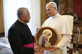 Pope Leo XIV Meets Peruvian Delegation From Chiclayo - Vatican