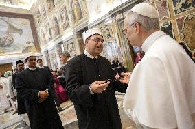 Pope Leo XIV Meets Interreligious Delegations  - Vatican