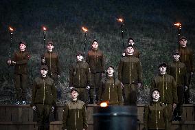 Initiation into Baida Youth Patriotic Movement in Zaporizhzhia