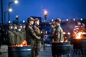 Initiation into Baida Youth Patriotic Movement in Zaporizhzhia