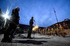 Initiation into Baida Youth Patriotic Movement in Zaporizhzhia