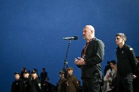 Initiation into Baida Youth Patriotic Movement in Zaporizhzhia
