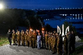 Initiation into Baida Youth Patriotic Movement in Zaporizhzhia