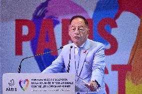 Paris City Hall for LGBTQIA+ Rights Conference - Paris
