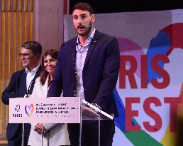 Paris City Hall for LGBTQIA+ Rights Conference - Paris