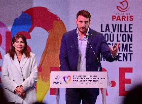 Paris City Hall for LGBTQIA+ Rights Conference - Paris