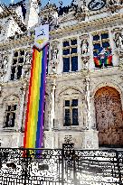 Paris City Hall for LGBTQIA+ Rights Conference - Paris