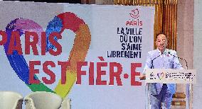 Paris City Hall for LGBTQIA+ Rights Conference - Paris