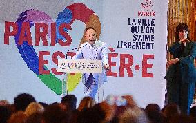 Paris City Hall for LGBTQIA+ Rights Conference - Paris