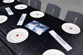 Road Victims Protest in Bordeaux