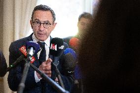 Bruno Retailleau gives a Press Conference - Paris