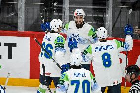ICE HOCKEY WC FRANCE-SLOVENIA
