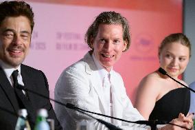 Cannes The Phoenician Scheme Press Conference NG