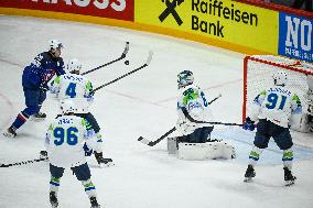 ICE HOCKEY WC FRANCE-SLOVENIA
